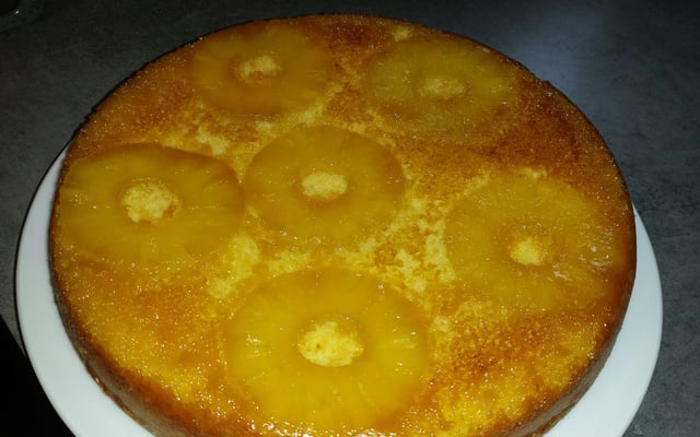 Gâteau au yaourt à l'ananas