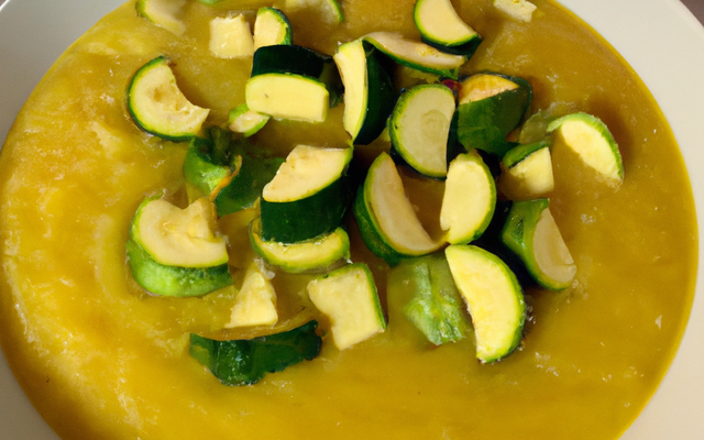 Soupe courgettes curry