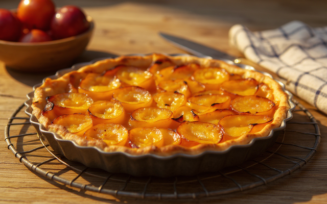 Tarte aux mirabelles inratable