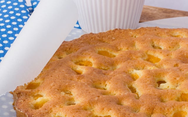 Tarte sans pâte à la mirabelle