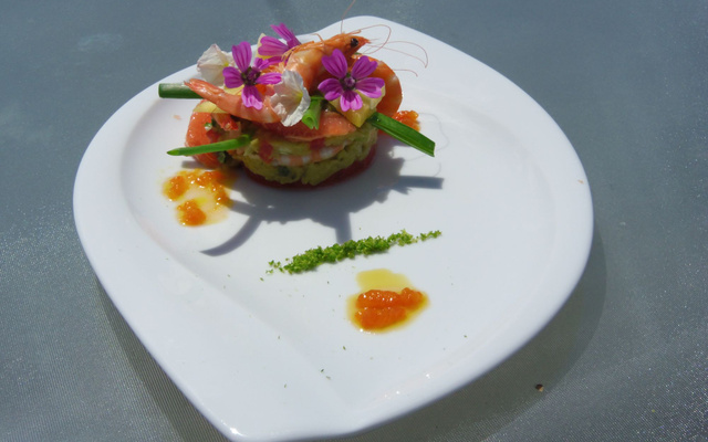 Fraicheur de crevettes roses