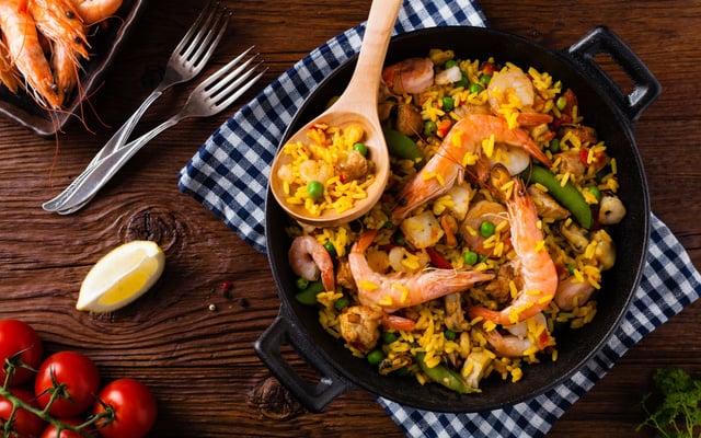 Paella au Cookeo