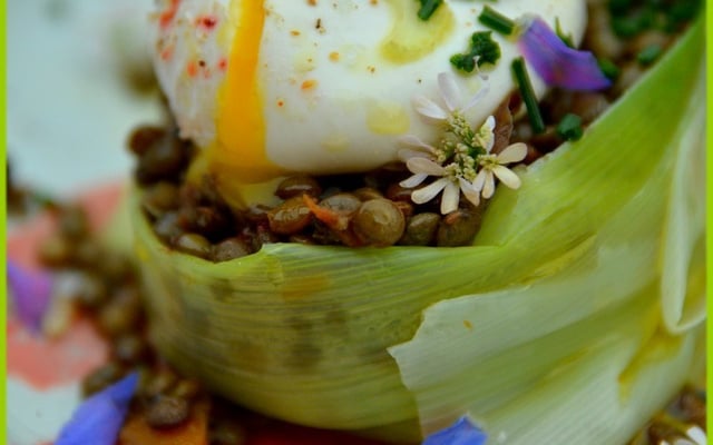 Salade de lentilles vertes du Puy traditionnelle