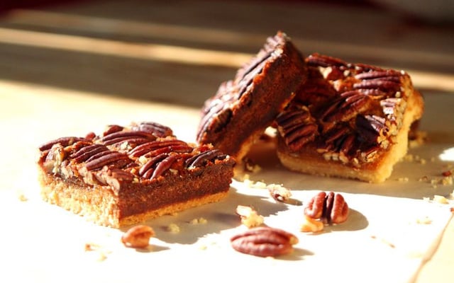 Carrés aux noix de pécan