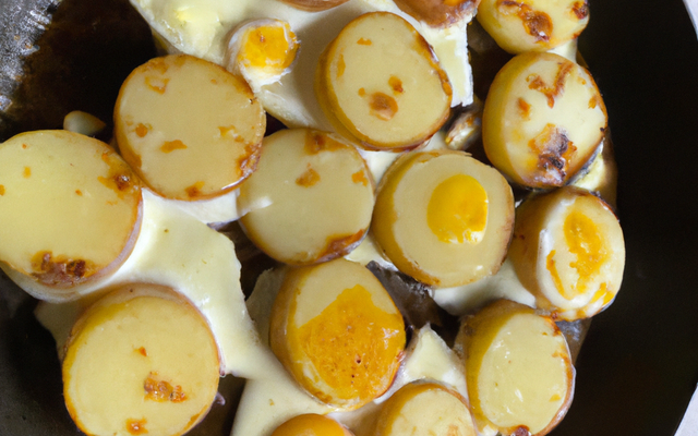 Pommes de terre aux œufs