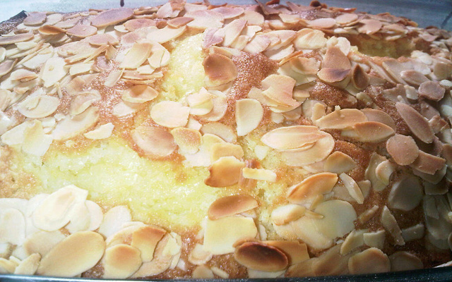 Cake pommes - amandes