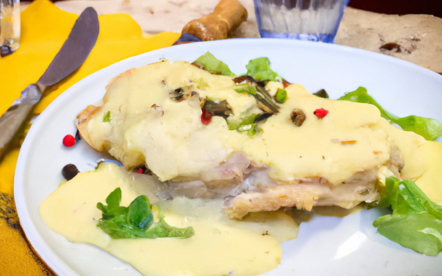 Escalope de poulet au reblochon