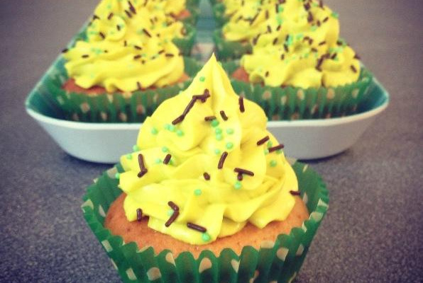 Cupcakes pistache-Nutella