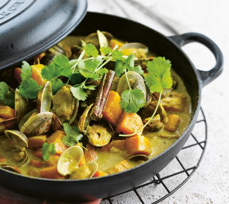 Curry de coquillages