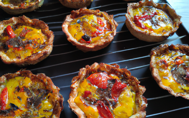 Tartes aux poivrons