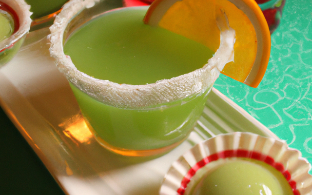 Cocktail Margarita jello shot