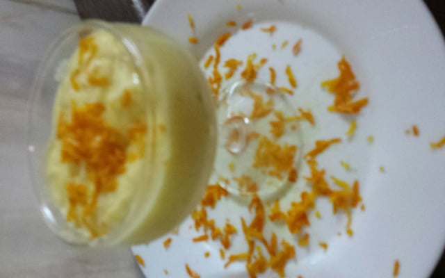 Mousse à l'orange fondante