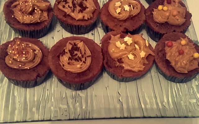 Cupcakes banane spéculoos