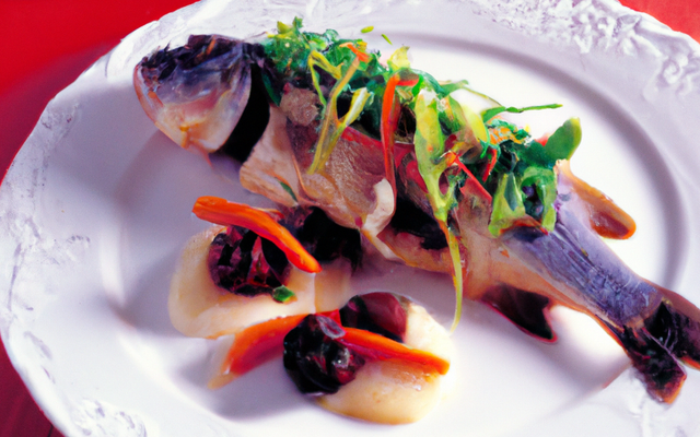 Dorade à la mode chinoise