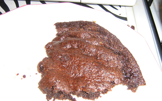 Gâteau au chocolat en poudre sans œuf