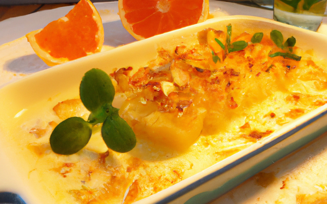 Gratin de pamplemousse