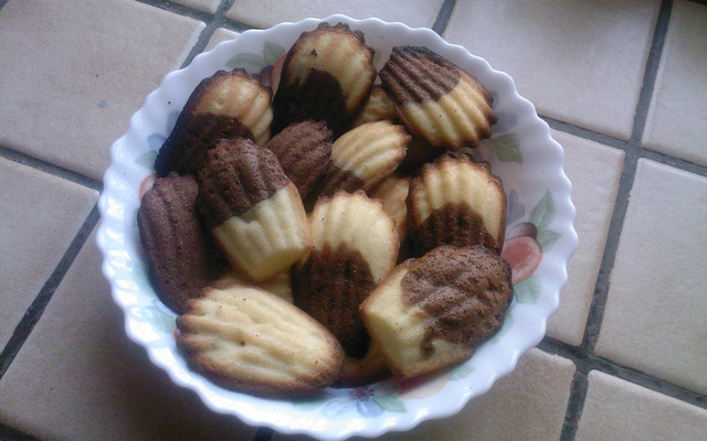 Les Madeleines au nutella