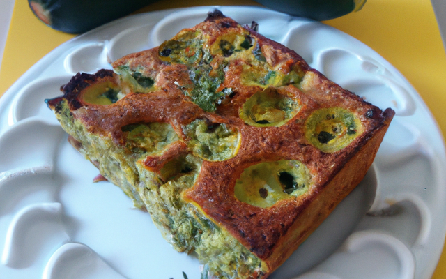 Gâteau de courgette à l'huile d'olive