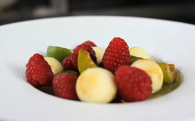 La salade de fruits de la Reine-Claude