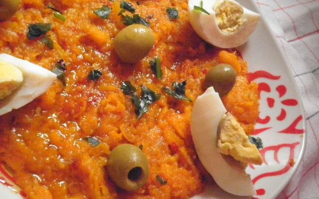 Oumhouria(salade de carotte tunisienne)