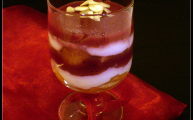 Tiramisu blueberry curd & Philadelphia