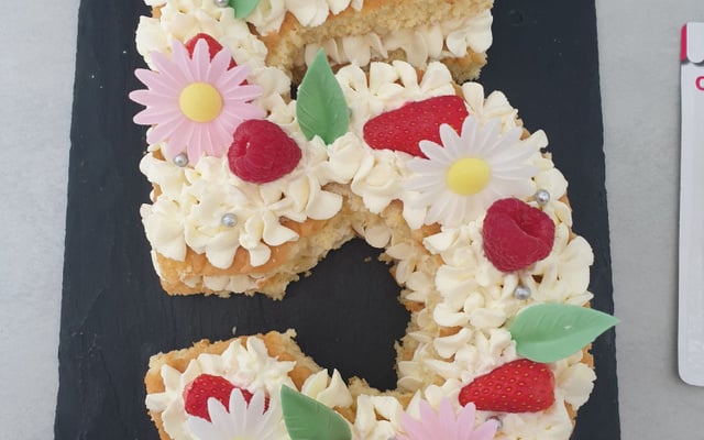 Number cake