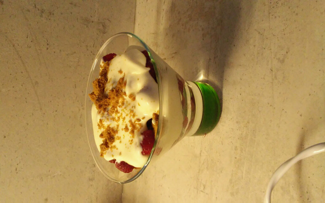 Tiramisu framboises speculoos