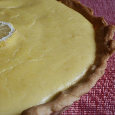 Tarte au citron traditionnelle
