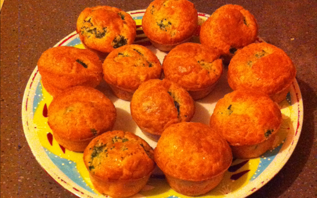 Muffins surprise aux brocolis