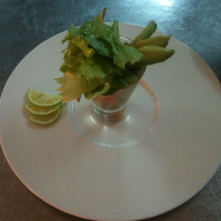 Salade de pâtes au saumon fumé