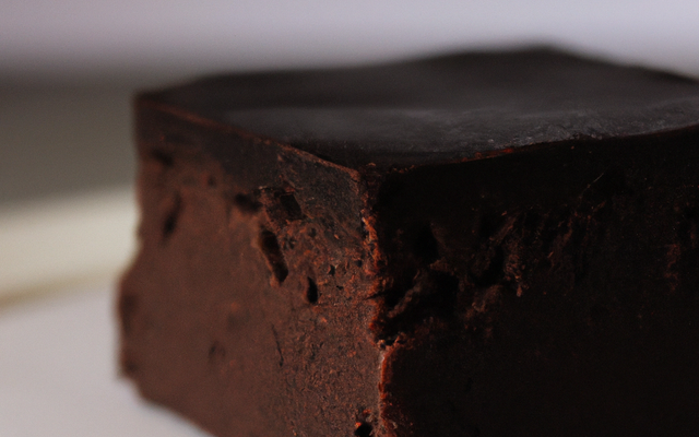 Mi-cuit au chocolat noir