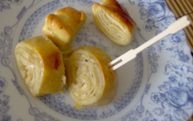 Roulés aux formages