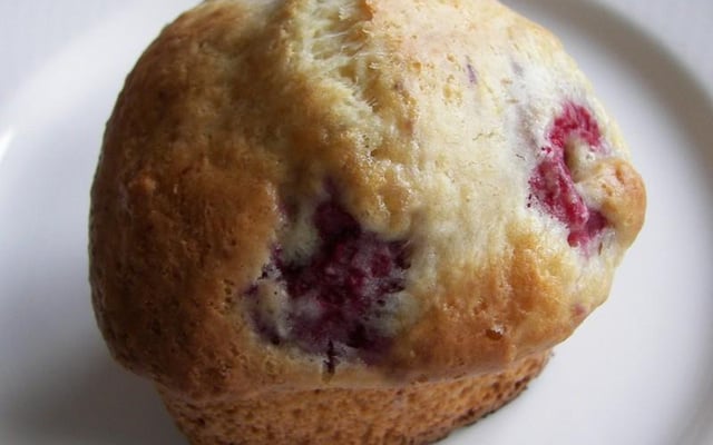 Muffins aux framboises rapide