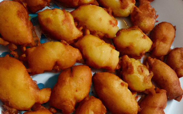 Acras ou beignets de morue antillais