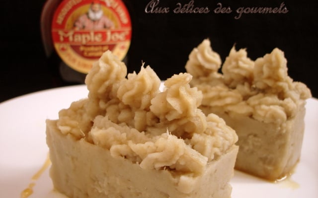 Purée de patates douces à l'érable