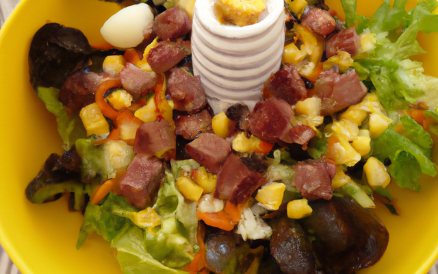 Salade liégoise aux Cornes de Gâtes