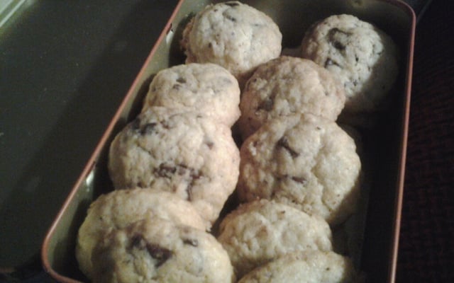 Véritables cookies américains