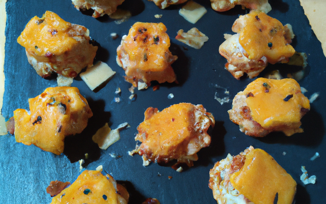 Bouchées au cheddar