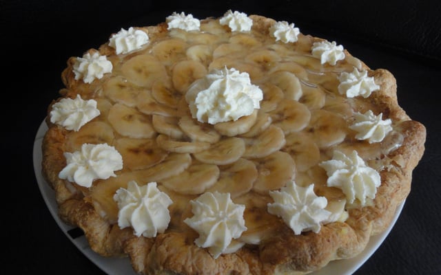 Tarte à la banane économique
