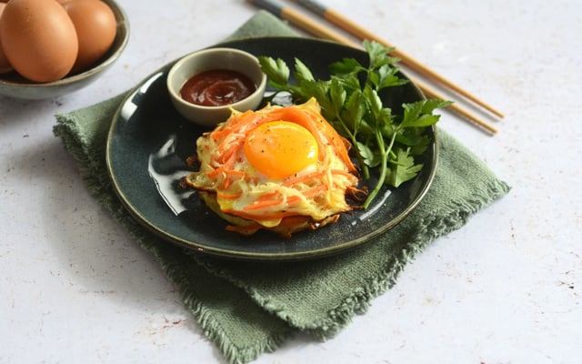 Nid de Pâques aux légumes