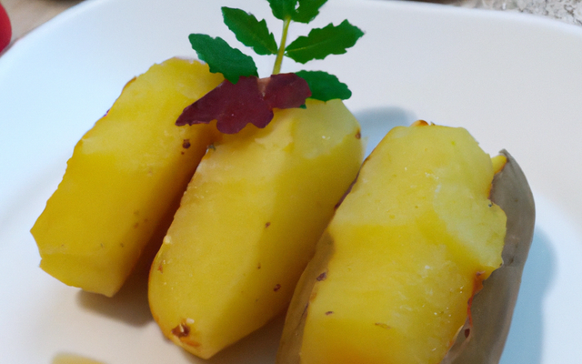 Pomme de terre au laurier