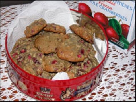Biscuits aux canneberges / Cookies aux Cranberries