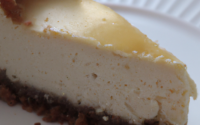 Cheesecake sans fromage
