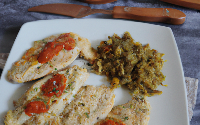 Escalopes de poulet à la tapenade