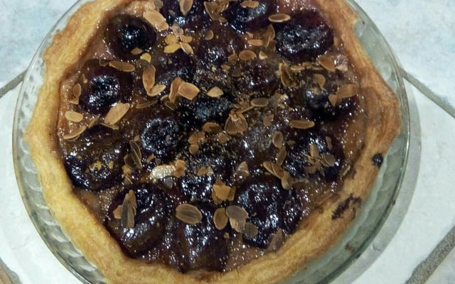 Tarte aux figues et à l'amande