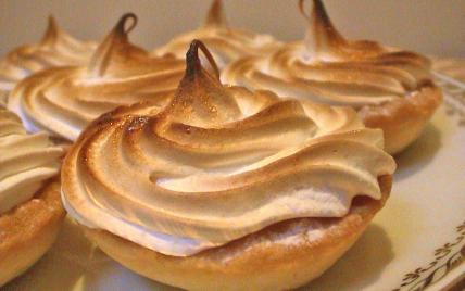 Tartelettes au citron meringuées