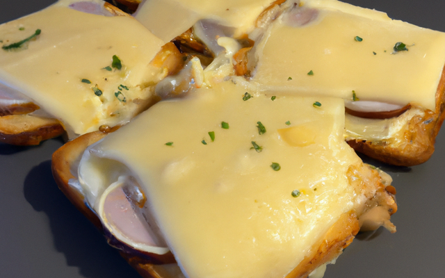 Tartine chaude au Gouda