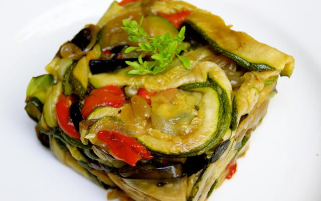 Salade de légumes grillés