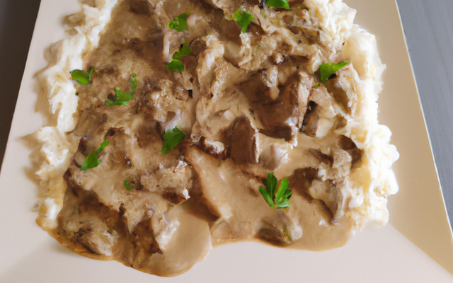 Bœuf strogonoff au thermomix