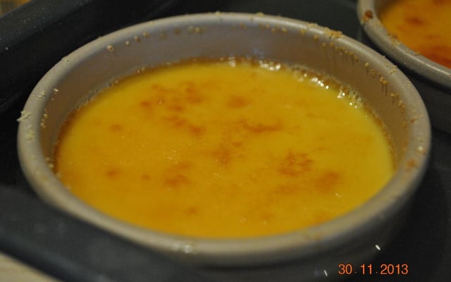 Crème brûlée vanille et cassonade